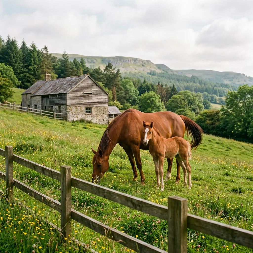 Élevage de chevaux, Élevage de la Roncière / ADP Stables, Champagneux