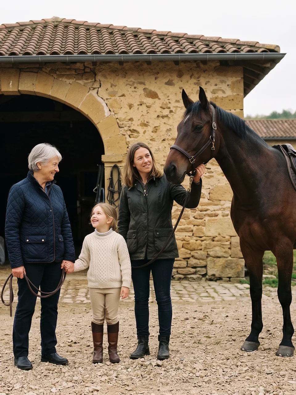 L'équipe, Élevage de la Roncière / ADP Stables, centre équestre à Champagneux